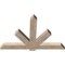 Ekena Millwork Kennewick Smooth Timber Gable Bracket, Douglas Fir, 60"W x 40"H x 3 1/2"D x 5 1/2"F, 16/12 Pitch GBW060X40X0406KEN00SDF - alternate 3
